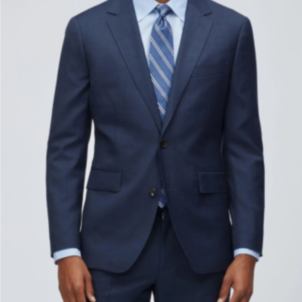 Bonobos Athletic Fit Daily Grind Light Navy Men's Blazer